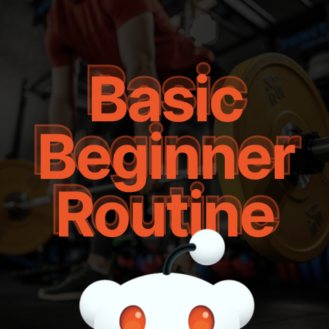 r/Fitness Basic Beginner Routine (3x5)
