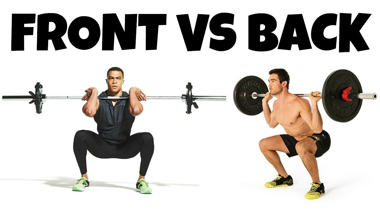 Leg-Building: Front Squat vs. Back Squat Comparison