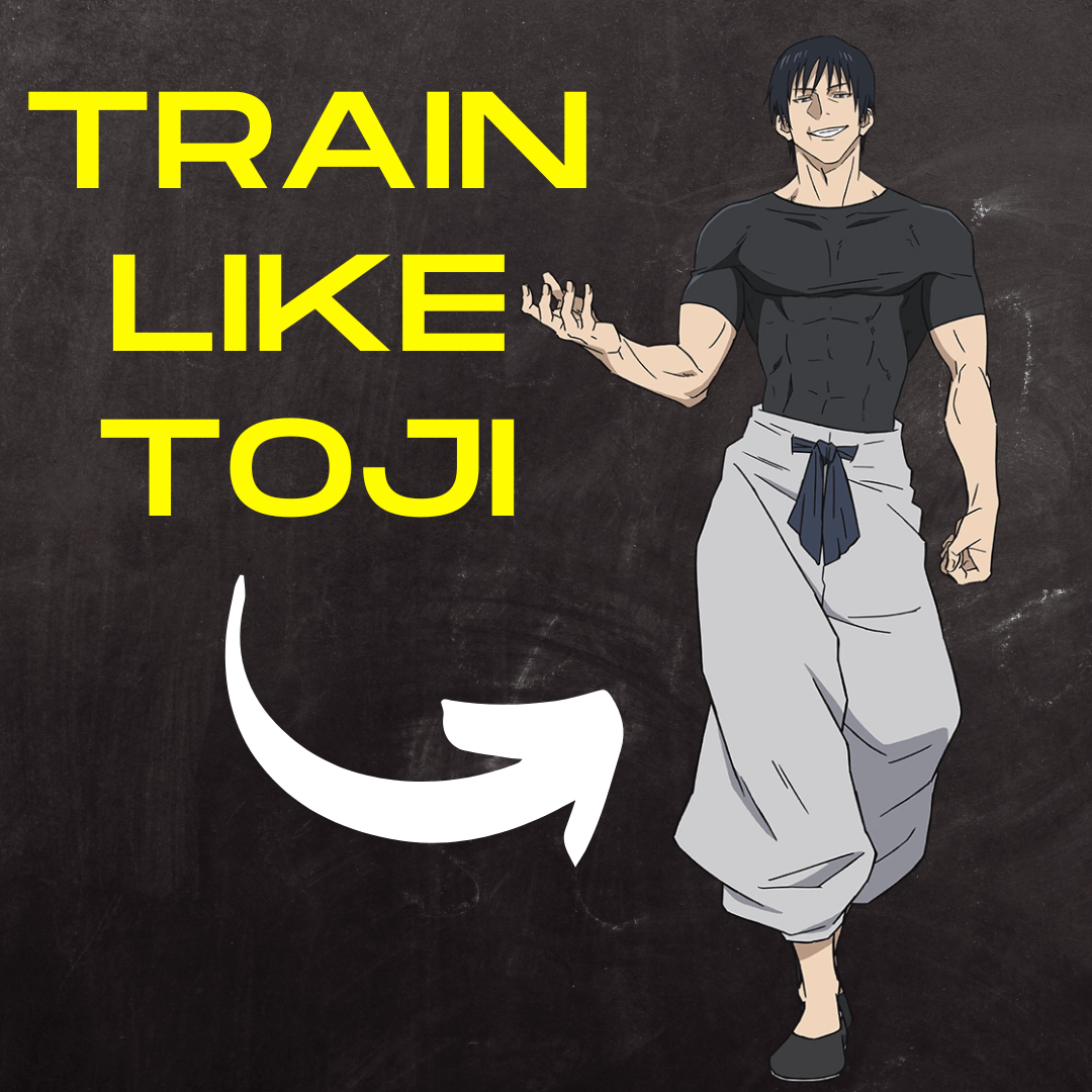 Train Like Toji Fushiguro | Workout Programs | Boostcamp App | train-like- toji-fushiguro